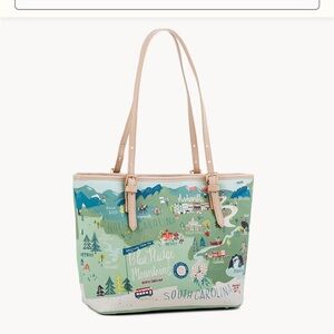 Spartina 449 Blue Ridge Mountains Small Tote